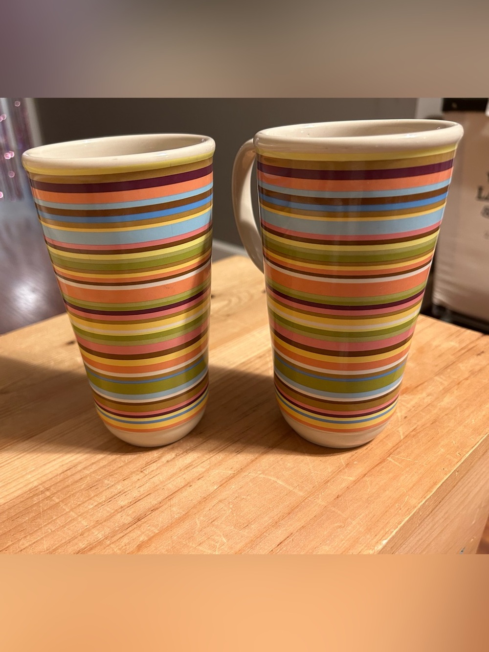 Set of two Longaberger mugs